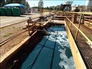 Neutralisation Facility at Rand Uranium (Gold1) Shaft 8 in the Western Basin (photo by J. van Wyk, May 2013) 